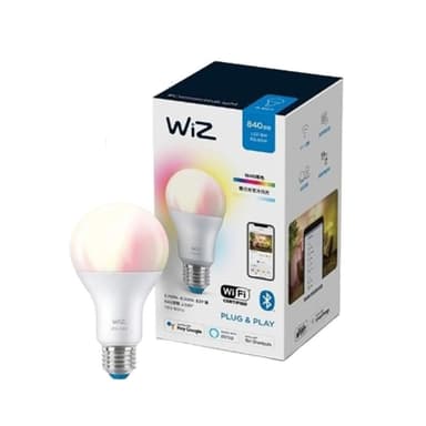 【Philips 飛利浦】飛利浦 Wi-Fi WiZ 智慧照明 13W 8W  新版 全彩燈泡 LED電燈泡 智能燈泡 燈泡(一組4入) 宗宏材料