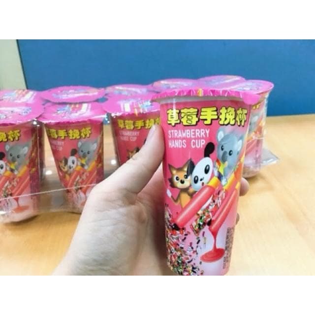 乙乙雜貨店 川元 手挽杯 草莓手挽杯 巧克力手挽杯 10入裝