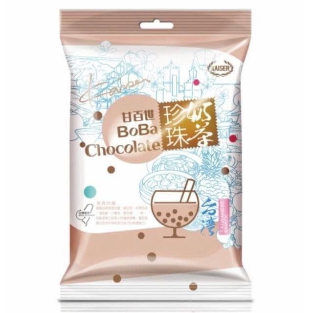 甘百世 珍珠奶茶巧克力 伴手禮 吃的珍珠奶茶 140克 70克 乙乙雜貨店