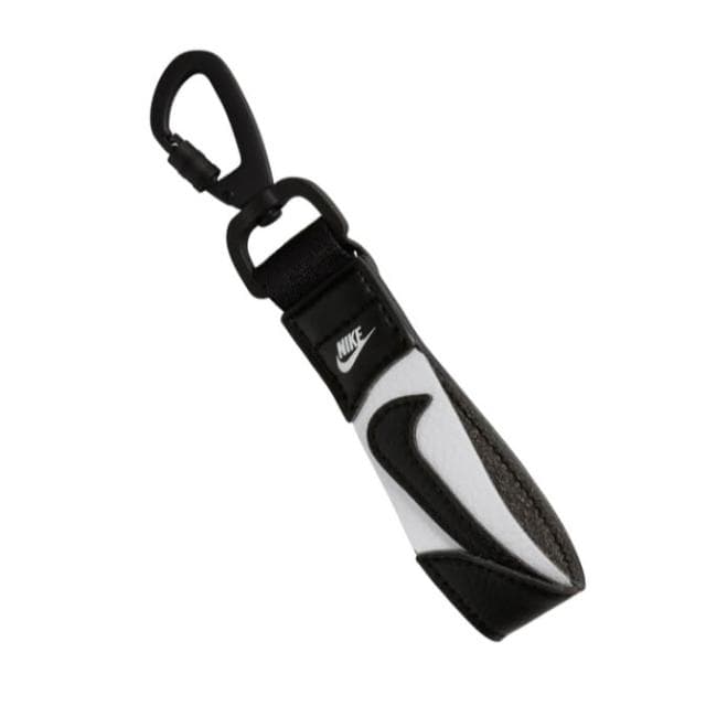 【NIKE 耐吉】NIKE PREMIUM 鑰匙圈 送禮 禮物 皮革 掛飾 吊飾 質感 黑白 藍白 紅白 阿甘造型設計 N1011048