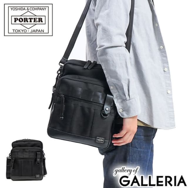 日標吉田PORTER 多功能質感側背包 (交換禮物 聖誕禮物 日本代購 斜背包 703-06976)