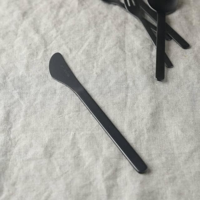 低調霧面消光黑質感不鏽鋼點心刀 (交換禮物 聖誕禮物 日本代購 日本製 新潟燕三条 餐刀 刀子)