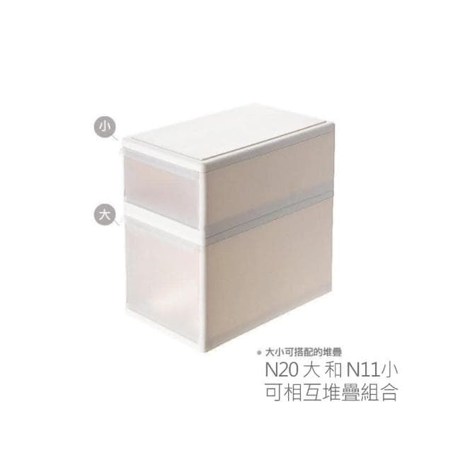 【KEYWAY 聯府】6入裝免運/聯府N20固得抽屜式整理/Good整理箱20L大//pp盒/日系風/百納箱/開學收納/嬰兒衣物收納/單格抽屜(單格抽屜收納箱)
