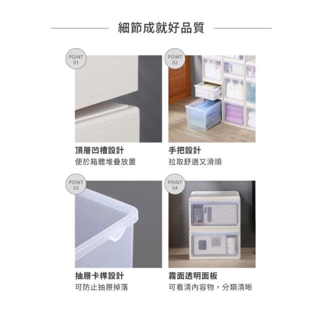 【KEYWAY 聯府】6入裝免運/聯府N20固得抽屜式整理/Good整理箱20L大//pp盒/日系風/百納箱/開學收納/嬰兒衣物收納/單格抽屜(單格抽屜收納箱)