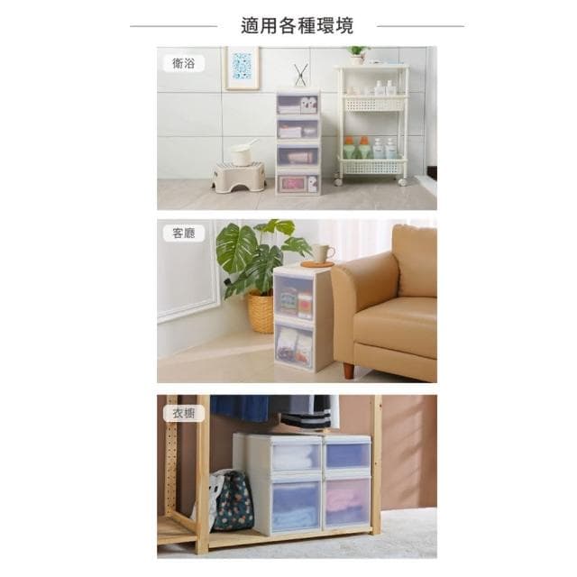 【KEYWAY 聯府】6入裝免運/聯府N20固得抽屜式整理/Good整理箱20L大//pp盒/日系風/百納箱/開學收納/嬰兒衣物收納/單格抽屜(單格抽屜收納箱)