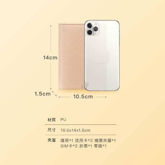 【Lumi Travel】RFID防盜刷護照套 護照套 護照收納包 機票夾 護照收納 sim卡收納 小錢包 零錢收納 出國錢包