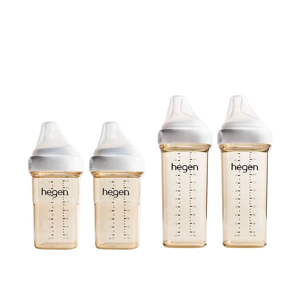 【hegen】小金奶瓶大寶成長組(240ml*2+330ml*2)
