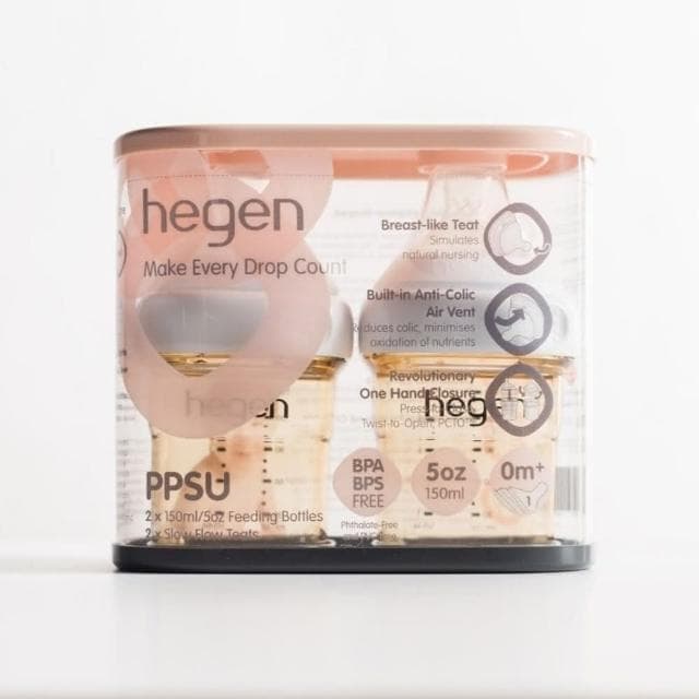 【hegen】小金奶瓶六支組(150ml*2+240ml*4)