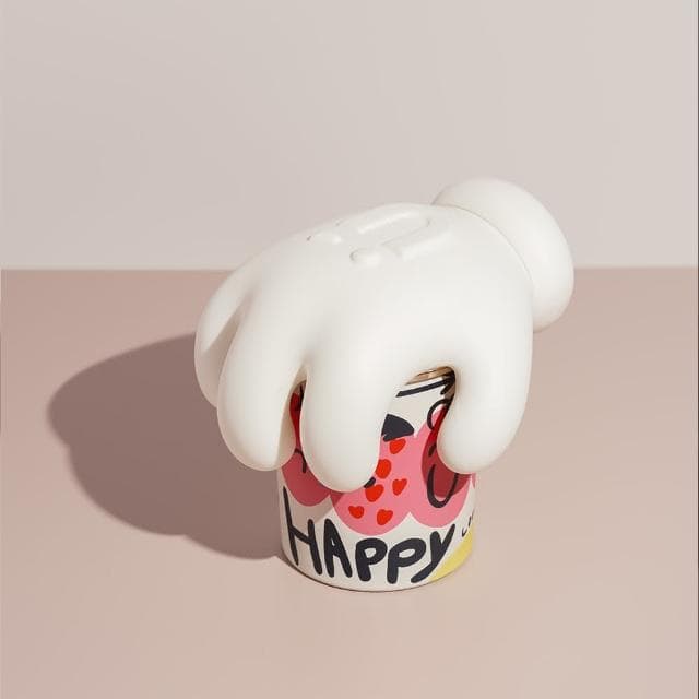 【duahostore】WEKUKU 白茶 掌握情緒自由 蠟燭香氛家居設計藝術插畫