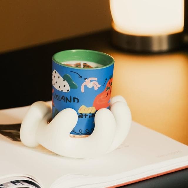 【duahostore】WEKUKU 無花果葉 掌握海島自由 藝術插畫蠟燭香氛