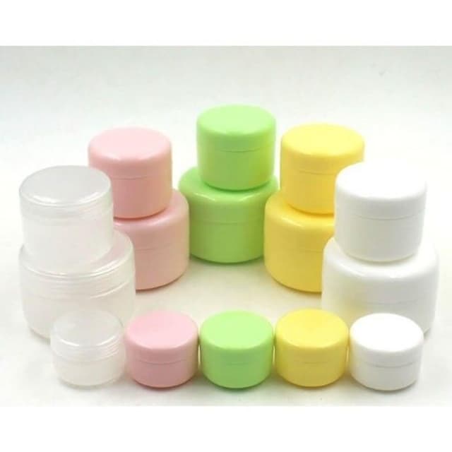 面霜盒-純白 50G-250G 保養品分裝瓶 面霜盒.試用品罐.小罐子.圓罐.外出旅行組