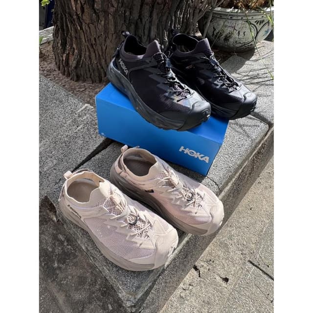 【HOKA ONE ONE】藍田/吉米 -  現貨 HOKA ONE ONE Hopara Hopara 2 戶外機能 越野 涼鞋 黑色 男女 登山