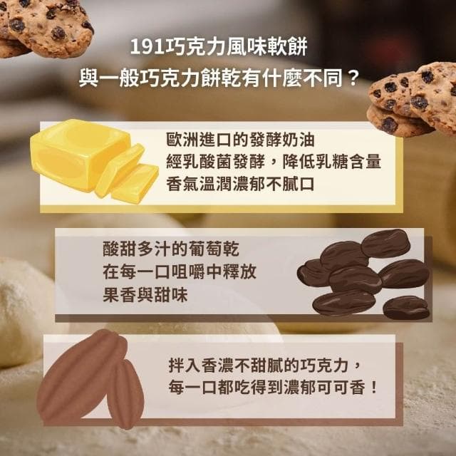 【金賀甲】191巧克力風味軟餅葡萄150g(曲奇餅乾/手工餅乾/餅乾禮盒/送禮首選/堅果/點心/伴手禮/盒裝餅乾/現貨)