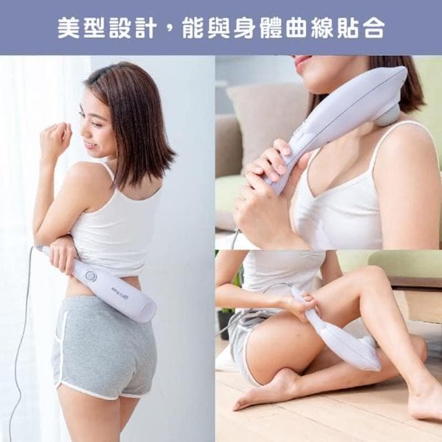 Comefree半圓搥擊按摩棒(深層震捶/舒緩打擊/放鬆/紓緩痠痛/無段微調/捶擊/母親節禮物)