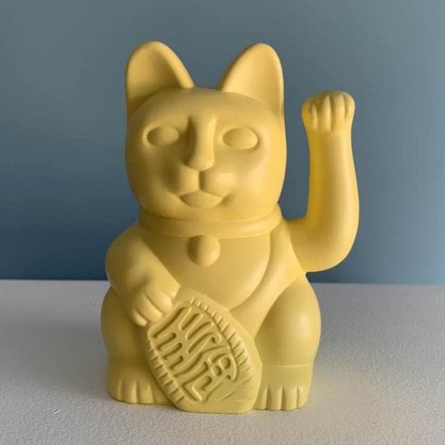 招手錢就來 北歐風招財貓 招財貓 招財貓咪 招財貓擺件 招財貓擺飾 金色招財貓 開幕送禮 開店送禮 開業擺件 紫龍騎士