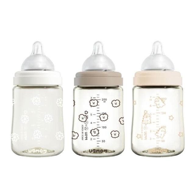 【UBMOM】PPSU奶瓶200ml-2024年限定(附S號奶嘴頭)(3款可選) 麗兒采家