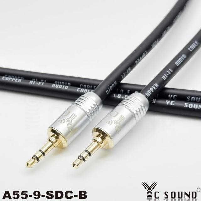 【YC Sound】頂配 雙彎頭款 鍍鉻全銅插頭 發燒線 3.5mm音源線 3.5mm公對公 耳機對錄線 L頭 彎頭 車用AUX IN 藍牙 電腦喇叭 PA音響線材 音頻連接線 RODE錄音線 AUX車用線 喇叭音源線