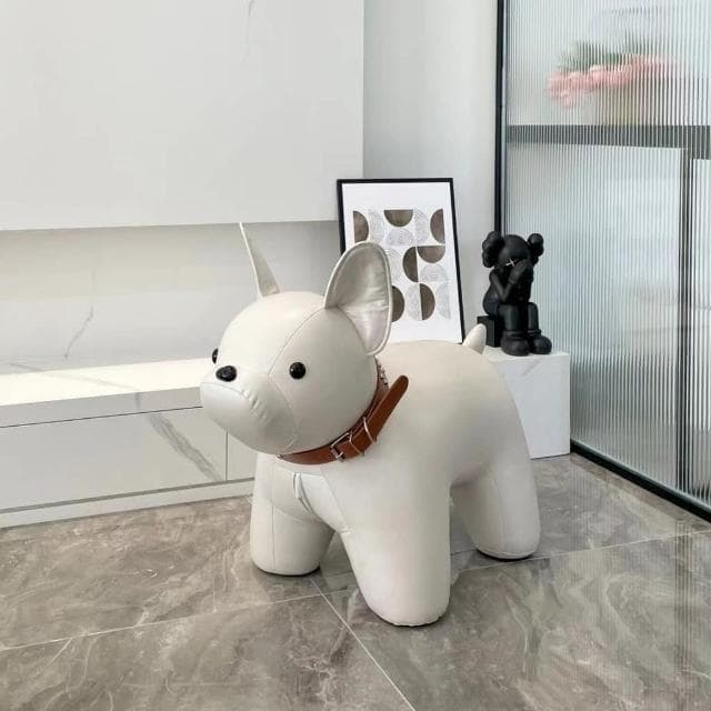 免運費/免關稅 卡通寵物凳 換鞋凳 法鬥凳子 創意狗狗凳 喬遷禮品 兒童凳 輕奢家居凳 小凳子 玄關換鞋凳 可愛狗狗凳