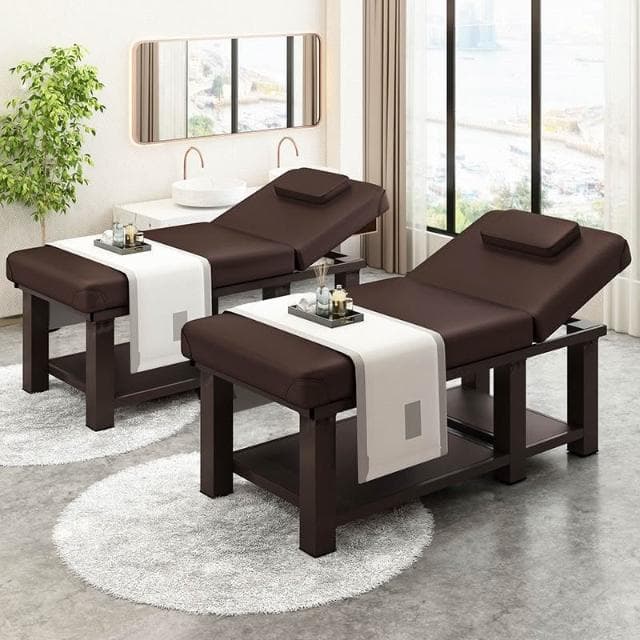 dx美容專用美容床帶胸洞推拿床按摩床理療艾灸美睫折疊便攜