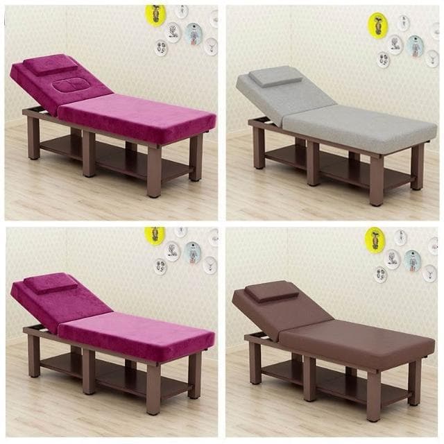 dx美容專用美容床帶胸洞推拿床按摩床理療艾灸美睫折疊便攜