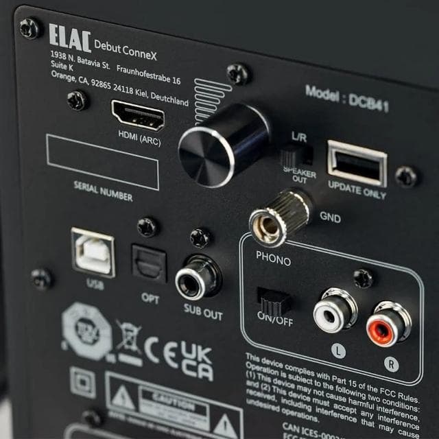 【ELAC】Debut ConneX DCB41 (主動式喇叭) USB / 藍芽 / HDMI eARC