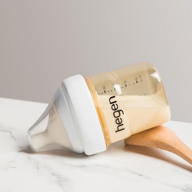 【hegen】金色奇蹟PPSU多功能方圓型寬口奶瓶150ml 雙瓶組-象牙白