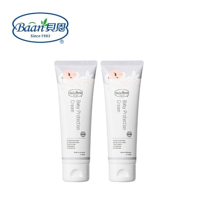 【Baan 貝恩】嬰兒全效護膚膏 75ml 二入組
