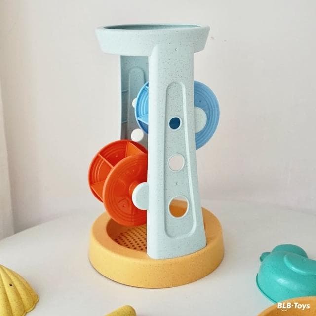 隔日到貨 小麥沙漏玩具套組 玩具沙漏 沙灘玩具 玩沙工具 挖沙玩具 沙坑玩具 兒童安全玩具 聖誕節禮物