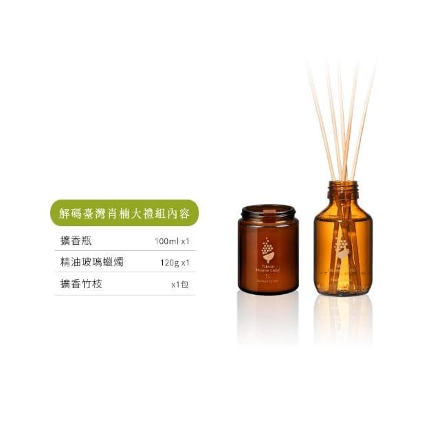 【璞草園】（官方）解碼肖楠大禮組－蠟燭、擴香瓶
