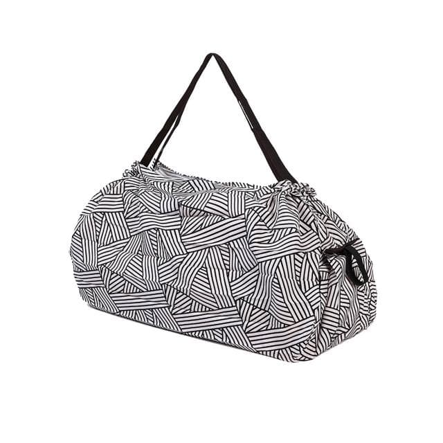 日式超市可折叠环保购物袋便携单肩男女大容量防水买菜包收纳手袋