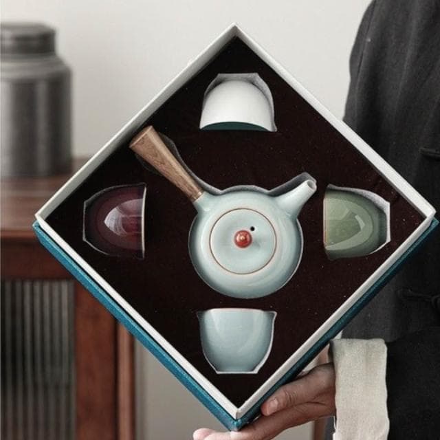茶杯 水杯 陶杯 仿宋五大名窯茶杯 茶具 茶壺 汝窯 鈞窯 官窯 定窯 哥窯 茶具組 泡茶組 禮盒