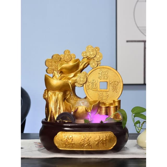 招財進寶擺件店鋪流水辦公室生財收銀臺開業送禮聚寶盆旺財聚財