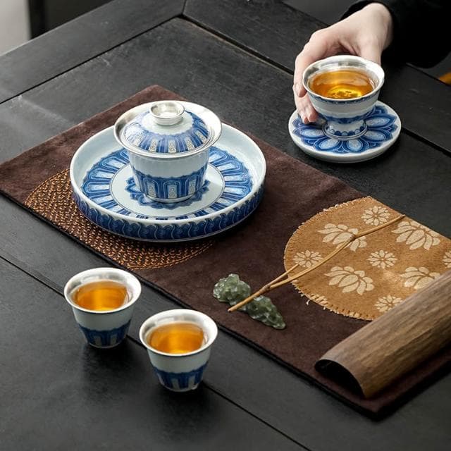 茶具套裝 輕奢高檔家用功夫茶具 一壺三杯禮盒裝 送長輩領導禮品