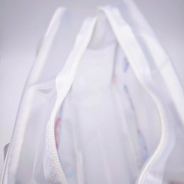 【longtanji】隆探吉 防水超可愛透明手提收納袋 (交換禮物 聖誕禮物 達摩不倒翁 福神)