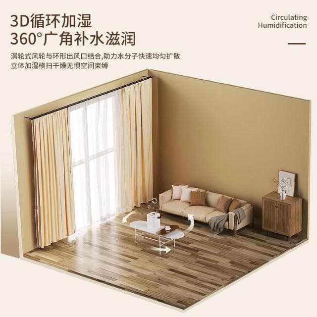 K總推薦 雙噴加濕器大霧量家用辦公室桌面臥室靜音大噴霧孕婦嬰兒空氣淨化香薰精油空調女生禮物宿舍學生