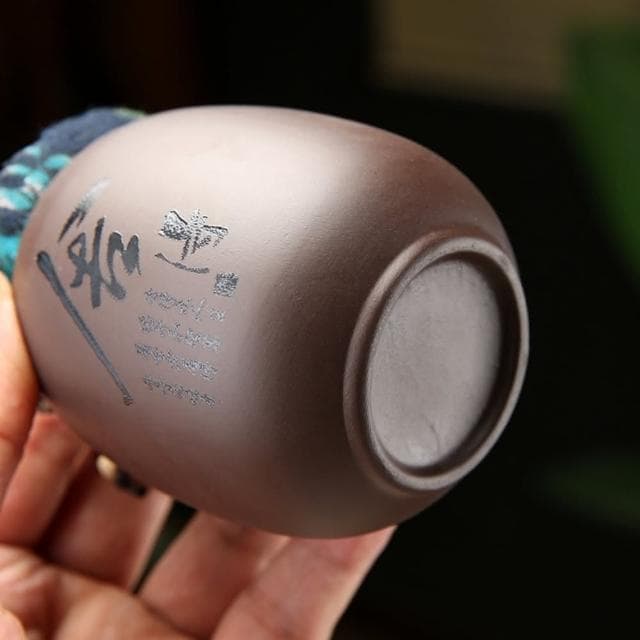 紫砂小茶罐 茶倉900ml｜(茶葉罐 香料罐 茶道 茶具配件 日式茶葉罐 茶甕  旅行茶葉罐 茶葉盒 裝茶葉 乾料收納 密封)