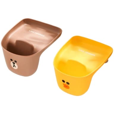 【LINE FRIENDS】水槽瀝水收納架 ( 正版授權 熊大 莎莉 殘渣過濾神器 多功能置物架 家用收納 免安裝 廚房洗手槽瀝水籃 菜瓜布收納 海綿收納 瀝水架 抽獎禮物 辦公小物 餐廚 送禮 生日禮物 交換禮物 聖誕禮物)