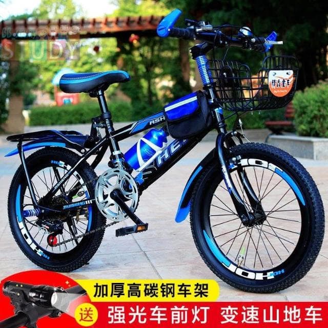 免運費⚡成人自行車 兒童山地車 中小學生賽車 男女式單車 18/20/24/26吋腳踏車童車 戶外休閒 需組裝生日禮物