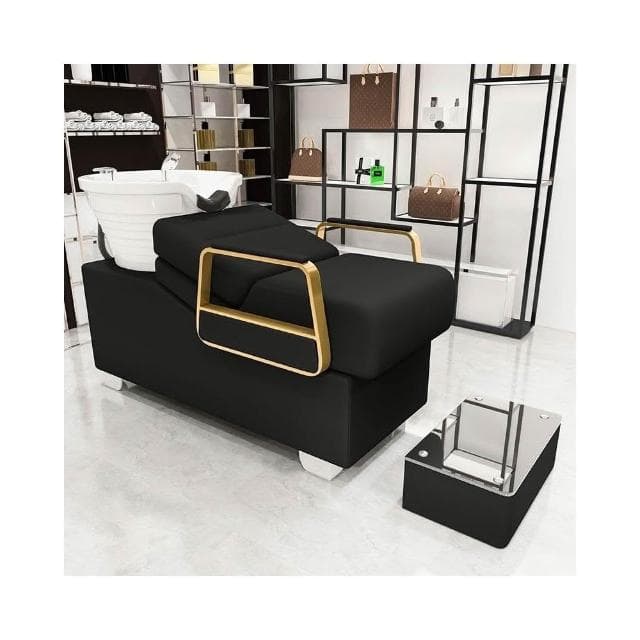 美髮店洗頭床髮廊專用半躺式陶瓷深深盆美髮店包郵發廊專用