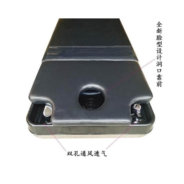 理髮店專用新款不銹鋼架泰式洗頭床廣東省全躺按摩髮廊美髮沖水床