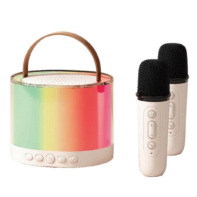 可攜式藍牙卡拉OK喇叭 藍牙喇叭 行動KTV音響  露營喇叭 音響 變聲模式 雙麥克風 卡拉OK  喇叭 KL-2000