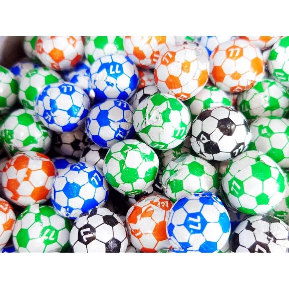 哈哈球500公克(無防腐劑 無色素 77 巧克力球糖 宏亞 七七 足球造型 古早味 復古 零食)