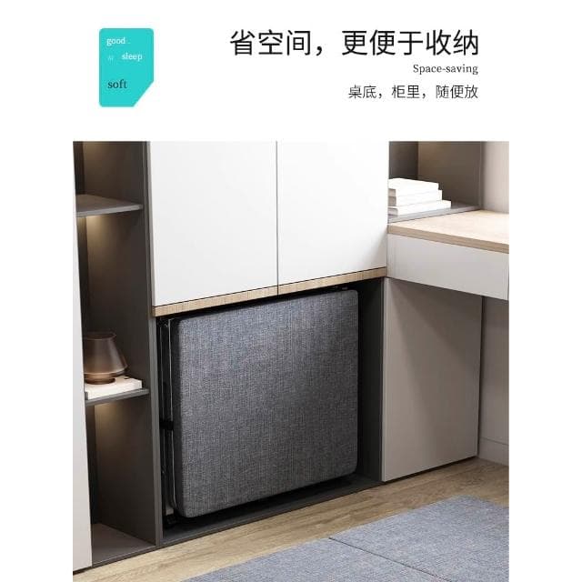 折疊床辦公室午休午睡家用成人簡易行軍床單人醫院陪護硬板便攜款