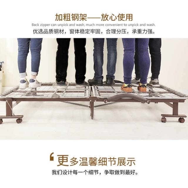 折疊床單人床家用午休床雙人床辦公室躺椅午睡床成人1.2米簡易床