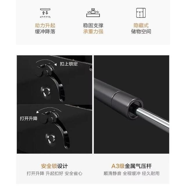 輕奢巖闆多功能茶幾小戶型茶具桌傢用餐桌陞降一體茶臺客廳收納桌子陞降茶幾桌可移動茶幾 巖板茶几
