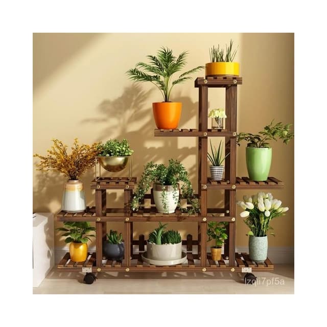 花架 花架子 多層陽臺置物架 落地花盆架  多層花架 花盆 花架 實木花架 盆栽架 多肉植物架 陽臺花架 花盆架 盆架