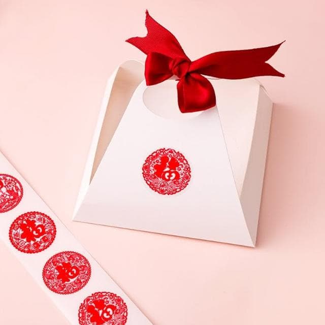 過年 新年 春節 禮物封口裝飾貼紙 喜氣貼紙 禮品裝飾 過年裝飾 多款可選
