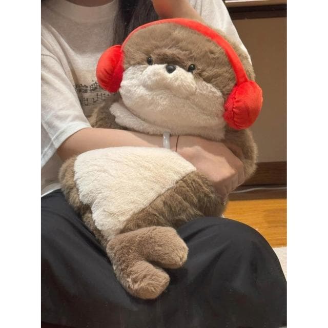 可愛海豹玩偶毛絨玩具女生娃娃公仔床上睡覺抱枕靠枕生日生日禮物