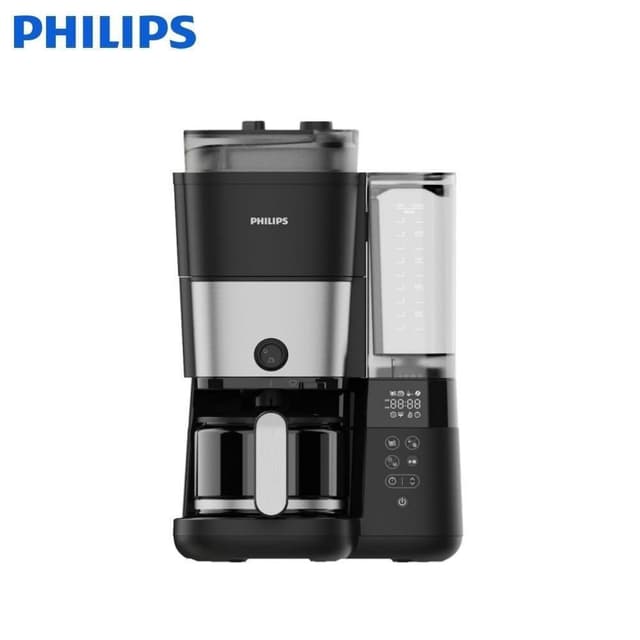 【Philips 飛利浦】1+1 全自動雙研磨美式咖啡機 HD7900/50