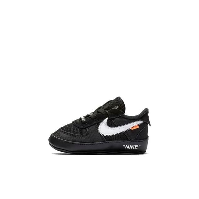 【NIKE 耐吉】Off-White x Nike Air Force 1 Low Cb TD 黑色 小童鞋 BV0854-001